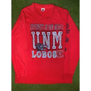 90s New Mexico Lobos - Vintage College Long Sleeve (XL)